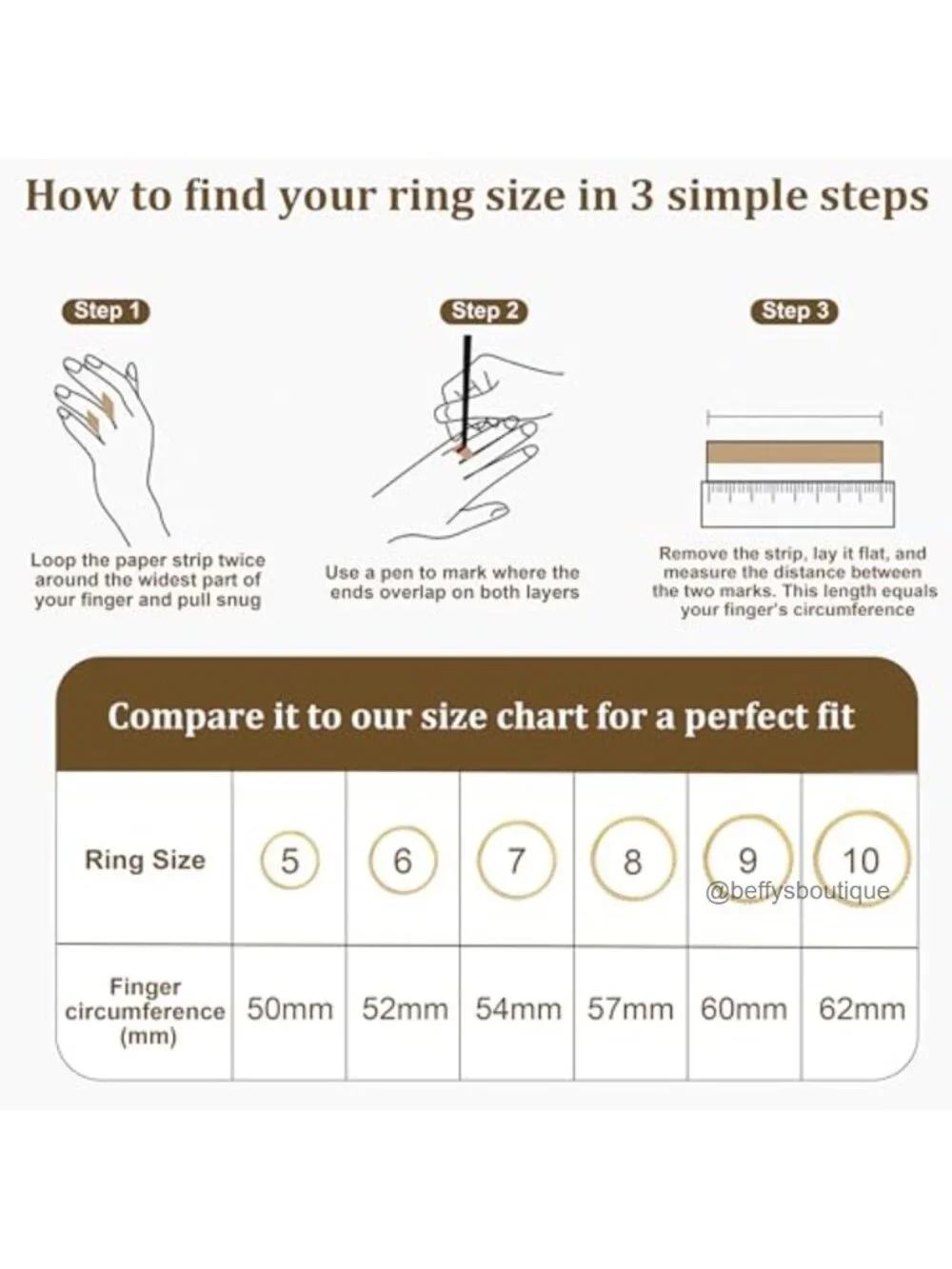 Gold Plated Brass Stacking Bands for Oura Ring 5/4/Gen 3 with Cubic Zirconia,